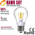 LED filament bulb filament shape led lamp